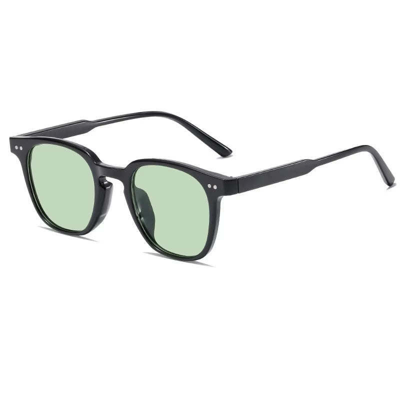 Stylish Vintage Square Sunglasses for Men and Women - Luxury Small Round Eyewear for Ultimate Sun Protection