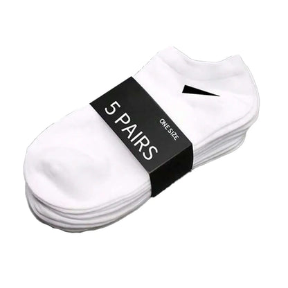 5/10 /20/30 Pairs Unisex Casual Plain Color Boat Socks Thin Breathable Comfy anti Odor Sweat-Absorbing Ankle Socks for Men Women